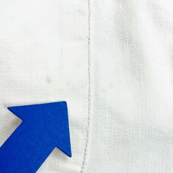 Free People Sweet Surrender Floral Lace Trim Denim Shorts. White. Size 27 - Picture 6 of 15